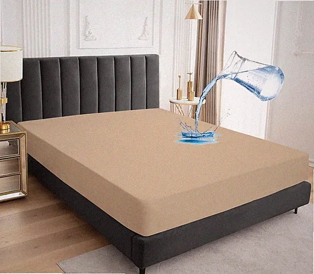 All Size Fitted Sheet Waterproof Mattress Protector Cover Breathable and Soft