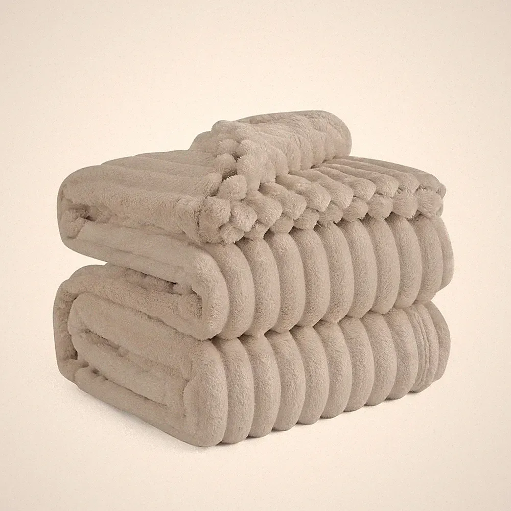 Beige Blankets