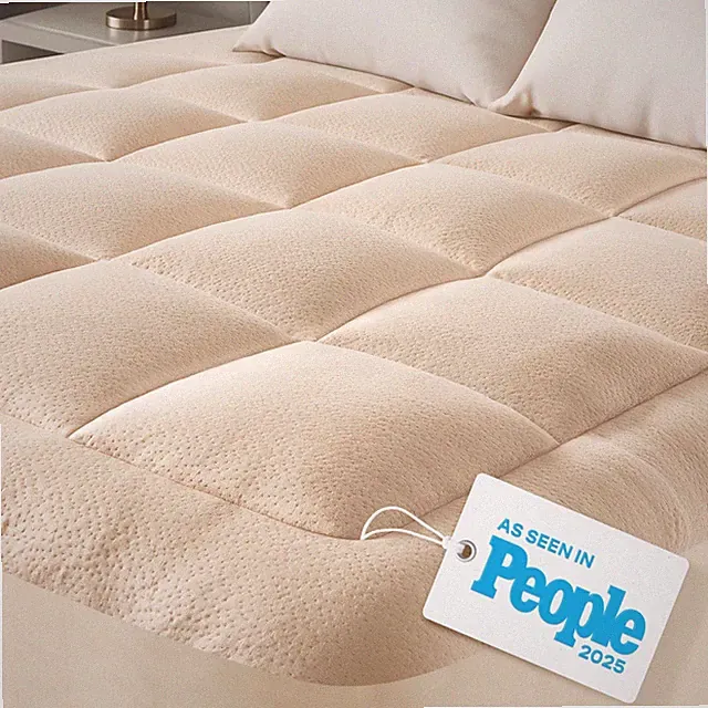 Ultra Soft Mattress Topper- Made from Naturally Cooling Bamboo - Various Sizes